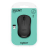 Мышь беспроводная LOGITECH M220, 2 кнопки + 1 колесо-кнопка, оптическая, чёрная, 910-004878 по низкой цене оптом 