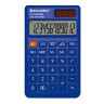 Калькулятор карманный BRAUBERG CX-102C-BU (76x126мм), 12 разрядов, двойное питание, СИНИЙ, 272648 по низкой цене оптом 