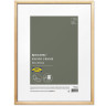 Рамка 30*40см небьющаяся аналог IKEA, багет 12мм, дерево, BRAUBERG "Woodray", цвет натуральный, 391361 по низкой цене оптом 