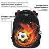 Ранец BRAUBERG PREMIUM, 2 отделения, с брелком, "Fireball", 38х29х16 см, 270598 по низкой цене оптом 
