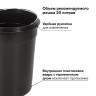 Ведро-контейнер для мусора (урна) с педалью LAIMA "Classic", 12 л, белое, глянцевое, металл, со съемным внутренним ведром, 604948 по низкой цене оптом 