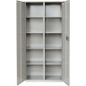 Шкаф металлический для документов BRABIX "KBS-10", 1803х880х390 мм, 77 кг, 2 отделения, сварной, 291159 по низкой цене оптом 