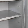 Шкаф металлический для документов BRABIX "KBS-10", 1803х880х390 мм, 77 кг, 2 отделения, сварной, 291159 по низкой цене оптом 