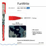 Ручка шариковая BRUNO VISCONTI FunWrite, СИНЯЯ, "Military blue", узел 0,5 мм, линия письма 0,3 мм, 20-0212/17 по низкой цене оптом Краснодар, Москва, Уфа, Казань, Барнаул, Владивосток, Хабаровск, Сахалин, Красноярск, Екатеренбург, 