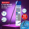 Стержни шариковые масляные BRAUBERG "WRITING 3.0", мягкое письмо, 140 мм, КОМПЛЕКТ 10 ШТ, СИНИЕ, игольчатый узел 0,5 мм, 170414 по низкой цене оптом 