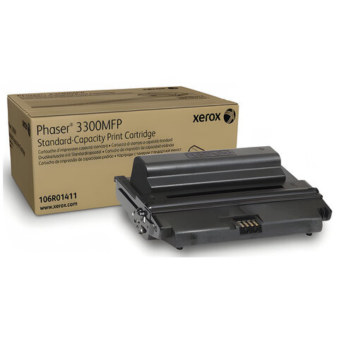 Картридж лазерный XEROX (106R01411) Phaser 3300, оригинальный, ресурс 4000 стр. по низкой цене оптом 