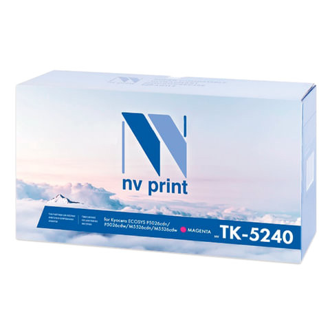Тонер-картридж NV PRINT (NV-TK-5240M) для KYOCERA ECOSYS P5026cdn/w/M5526cdn, пурпурный, ресурс 3000 стр. по низкой цене оптом 