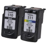 Картридж струйный CANON (PG-510/CL-511) PIXMA MP240/250/260/MX320, черный и цветной, 264 страниц, оригинальный, 2970B010 по низкой цене оптом 