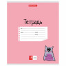 Тетрадь 18 л. BRAUBERG линия, обложка картон, "МЯУ", 403581 по низкой цене оптом 