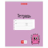 Тетрадь 18 л. BRAUBERG линия, обложка картон, "МЯУ", 403581 по низкой цене оптом 