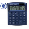 Калькулятор настольный CITIZEN SDC-812NRNVE, КОМПАКТНЫЙ (124х102 мм), 12 разрядов, двойное питание, ТЕМНО-СИНИЙ