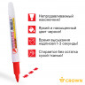 Маркер для белых досок Crown "Multi Board Slim" красный, пулевидный, 2мм по низкой цене оптом Краснодар, Москва, Уфа, Казань, Барнаул, Владивосток, Хабаровск, Сахалин, Красноярск, Екатеренбург, 