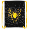 Мешок для обуви BRAUBERG PREMIUM, карман, подкладка, светоотражайка, 43х33 см, "Venomous spider", 271624 по низкой цене оптом Краснодар, Москва, Уфа, Казань, Барнаул, Владивосток, Хабаровск, Сахалин, Красноярск, Екатеренбург, 
