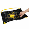 Мешок для обуви BRAUBERG PREMIUM, карман, подкладка, светоотражайка, 43х33 см, "Venomous spider", 271624 по низкой цене оптом Краснодар, Москва, Уфа, Казань, Барнаул, Владивосток, Хабаровск, Сахалин, Красноярск, Екатеренбург, 
