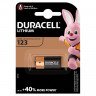 Батарейка DURACELL Ultra CR123, Lithium, 1 шт., в блистере, 3 В, 75058646 по низкой цене оптом 