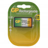 Батарейка аккумуляторная GP, Крона (20R8H, 6F22), Ni-Mh, 200 mAh, 1 шт., в блистере, 20R8H-2CRU1 по низкой цене оптом 