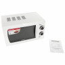 Микроволновая печь SONNEN MW2070H-6MW, 20 л, 700 Вт, таймер, механическое управление, белая, 454652 по низкой цене оптом 