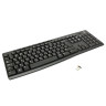 Клавиатура беспроводная LOGITECH K270, 104 клавиши + 8 дополнительных клавиш, мультимедийная, черная, 920-003757 по низкой цене оптом Краснодар, Москва, Уфа, Казань, Барнаул, Владивосток, Хабаровск, Сахалин, Красноярск, Екатеренбург, 