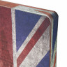 Ежедневник недатированный А5 (138х213 мм), BRAUBERG VISTA, под кожу, гибкий, 136 л., "Great Britain", 112007 по низкой цене оптом Краснодар, Москва, Уфа, Казань, Барнаул, Владивосток, Хабаровск, Сахалин, Красноярск, Екатеренбург, 