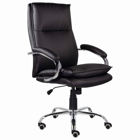 Кресло офисное BRABIX PREMIUM "Cuba EX-542", экокожа, черное, 532549 по низкой цене оптом 