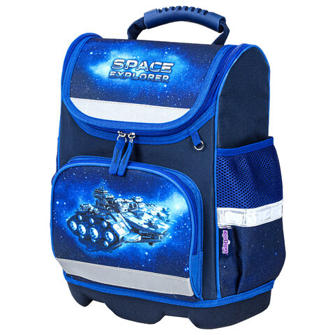 Ранец ЮНЛАНДИЯ WISE для начальной школы, "Space explorer", 37x29х15 см, 270588 по низкой цене оптом 