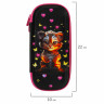 Пенал ЮНЛАНДИЯ, 1 отделение, 1 откидная планка, карман, EVA покрытие soft touch, 22х10х5 см, Tiger cub, 273185 по низкой цене оптом 