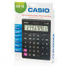 Калькулятор настольный CASIO GR-12-W (209х155 мм), 12 разрядов, двойное питание, черный, европодвес, GR-12-W-EP по низкой цене оптом 