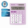 Калькулятор настольный BRAUBERG ULTRA PASTEL-12-PR (192x143 мм), 12 разрядов, двойное питание, СИРЕНЕВЫЙ, 250505 по низкой цене оптом 