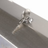 Диспенсер для полотенец LAIMA PROFESSIONAL INOX, (Система H2) Z-сложения, нержавеющая сталь, матовый, 605694 по низкой цене оптом Краснодар, Москва, Уфа, Казань, Барнаул, Владивосток, Хабаровск, Сахалин, Красноярск, Екатеренбург, 
