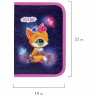 Пенал BRAUBERG, 1 отделение, полиэстер, 21х14 см, "Little fox", 270709 по низкой цене оптом 