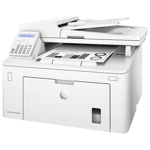 МФУ лазерное HP LaserJet Pro M227fdn (принтер, сканер, копир, факс), А4, 28 стр./мин., 30000 стр./мес., ДУПЛЕКС, сетевая карта, G3Q79A по низкой цене оптом 