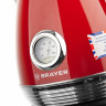 Чайник с термометром BRAYER BR1007RD, 1,7 л, 2200 Вт, закрытый нагревательный элемент, сталь, красный по низкой цене оптом Краснодар, Москва, Уфа, Казань, Барнаул, Владивосток, Хабаровск, Сахалин, Красноярск, Екатеренбург, 