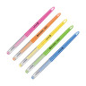 Ручка гелевая BRAUBERG DIAMOND NEON, ЧЕРНАЯ, корпус ассорти, игольчатый узел 0,5 мм, линия письма 0,25 мм, 144132 по низкой цене оптом Краснодар, Москва, Уфа, Казань, Барнаул, Владивосток, Хабаровск, Сахалин, Красноярск, Екатеренбург, 