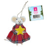 Украшение ёлочное (1шт) "Мышка", 6х5х13 см, фетр, хлопок, ассорти 4 дизайна, ЗОЛОТАЯ СКАЗКА, 592422 по низкой цене оптом Украшение ёлочное (1шт) "Мышка", 6х5х13 см, фетр, хлопок, ассорти 4 дизайна, ЗОЛОТАЯ СКАЗКА, 592422 по низкой цене оптом