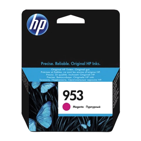Картридж струйный HP (F6U13AE) Officejet Pro 8710/8210, №953, пурпурный, ресурс 700 стр., оригинальный по низкой цене оптом 