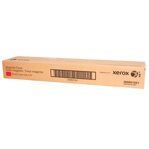 Тонер XEROX (006R01661) Color C60/C70, цвет пурпурный, ресурс 32000 страниц, оригинальный по низкой цене оптом 