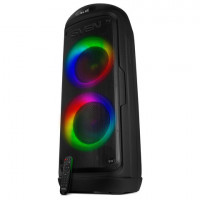 Колонка портативная SVEN PS-770, 100 Вт, TWS, Bluetooth, FM, USB, microSD, LED-дисп, черн, SV-021719