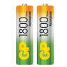 Батарейки аккумуляторные GP, АА, Ni-Mh, 1800 mAh, КОМПЛЕКТ 2 шт., блистер, 180AAHC-2DECRC2 по низкой цене оптом 