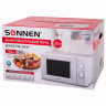 Микроволновая печь SONNEN MW2070B-5MW, 20 л, 700 Вт, таймер, механическое управление, белая, 454654 по низкой цене оптом 