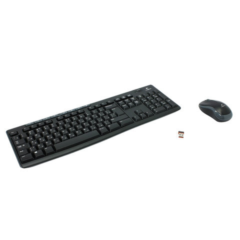 Набор беспроводной LOGITECH Wireless Combo MK270, клавиатура, мышь 2 кнопки + 1 колесо-кнопка, черный, 920-004518 по низкой цене оптом Краснодар, Москва, Уфа, Казань, Барнаул, Владивосток, Хабаровск, Сахалин, Красноярск, Екатеренбург, 
