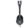 Наушники с микрофоном (гарнитура) LOGITECH H111, проводные, 1,8 м, с оголовьем, серебристые, 981-000593 по низкой цене оптом Краснодар, Москва, Уфа, Казань, Барнаул, Владивосток, Хабаровск, Сахалин, Красноярск, Екатеренбург, 