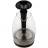 Чайник SCARLETT SC-EK27G91, 1,7 л, 2200 Вт, закрытый нагревательный элемент, стекло, черный