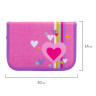 Пенал TIGER FAMILY 1 отделение, 1 откидная планка, ткань, "Pink Amour", 20х14х4 см, 228888, TGNQ-041C1E по низкой цене оптом 