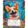 Тетрадь 12 л. BRAUBERG, линия, обложка картон, DOGS, 107281 по низкой цене оптом 
