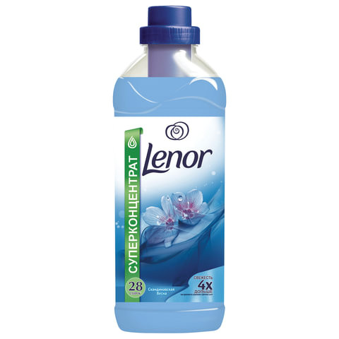 Кондиционер-ополаскиватель для белья 1 л, LENOR (Ленор) "Скандинавская весна", концентрат по низкой цене оптом 