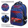 Ранец BRAUBERG QUADRO, 3 отделения, с брелком, "Rapid style", 37х28х18 см, 270603 по низкой цене оптом 