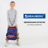 Ранец BRAUBERG QUADRO, 3 отделения, с брелком, "Rapid style", 37х28х18 см, 270603 по низкой цене оптом 