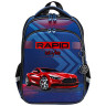 Ранец BRAUBERG QUADRO, 3 отделения, с брелком, "Rapid style", 37х28х18 см, 270603 по низкой цене оптом 