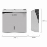 Диспенсер для полотенец LAIMA PROFESSIONAL INOX, (Система H2) Z-сложения, нержавеющая сталь, зеркальный, 605695 по низкой цене оптом Краснодар, Москва, Уфа, Казань, Барнаул, Владивосток, Хабаровск, Сахалин, Красноярск, Екатеренбург, 
