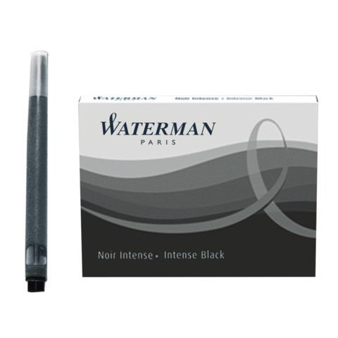 Картриджи чернильные WATERMAN, комплект 8 штук, черные, S0110850 по низкой цене оптом Краснодар, Москва, Уфа, Казань, Барнаул, Владивосток, Хабаровск, Сахалин, Красноярск, Екатеренбург, 